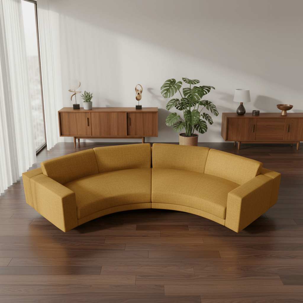 Hills 2 Piece Rounded Sofa