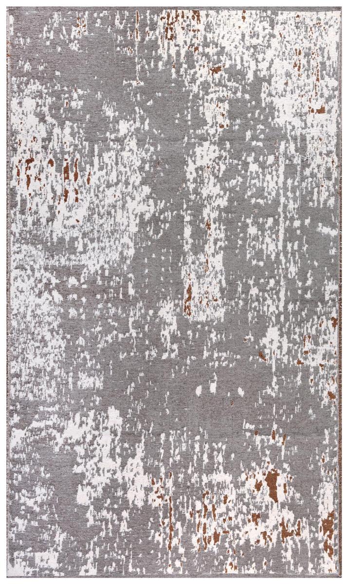 Gray white brown abstract pattern area rug floor covering