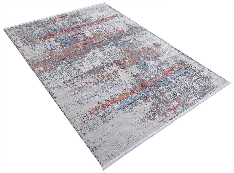 Close-up of the Lexus Modern Rug's durable fibers, showcasing its resilience and sophisticated appearance.