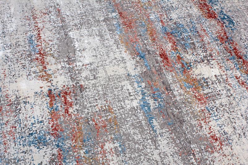 Lexus Modern Rug placed in a hallway, exemplifying its suitability for high-traffic areas while maintaining elegance.