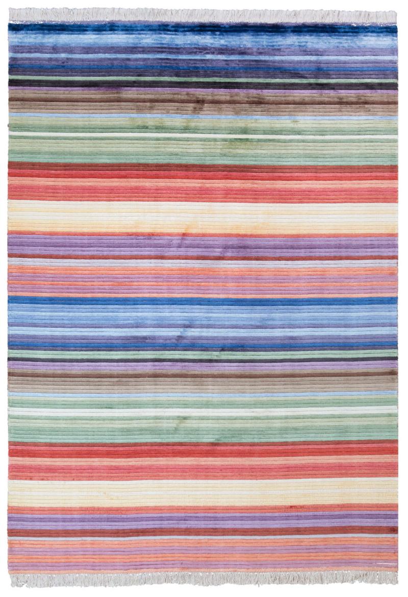 Front view of Vienna Rug featuring a vibrant multi-color design, perfect for contemporary interiors.