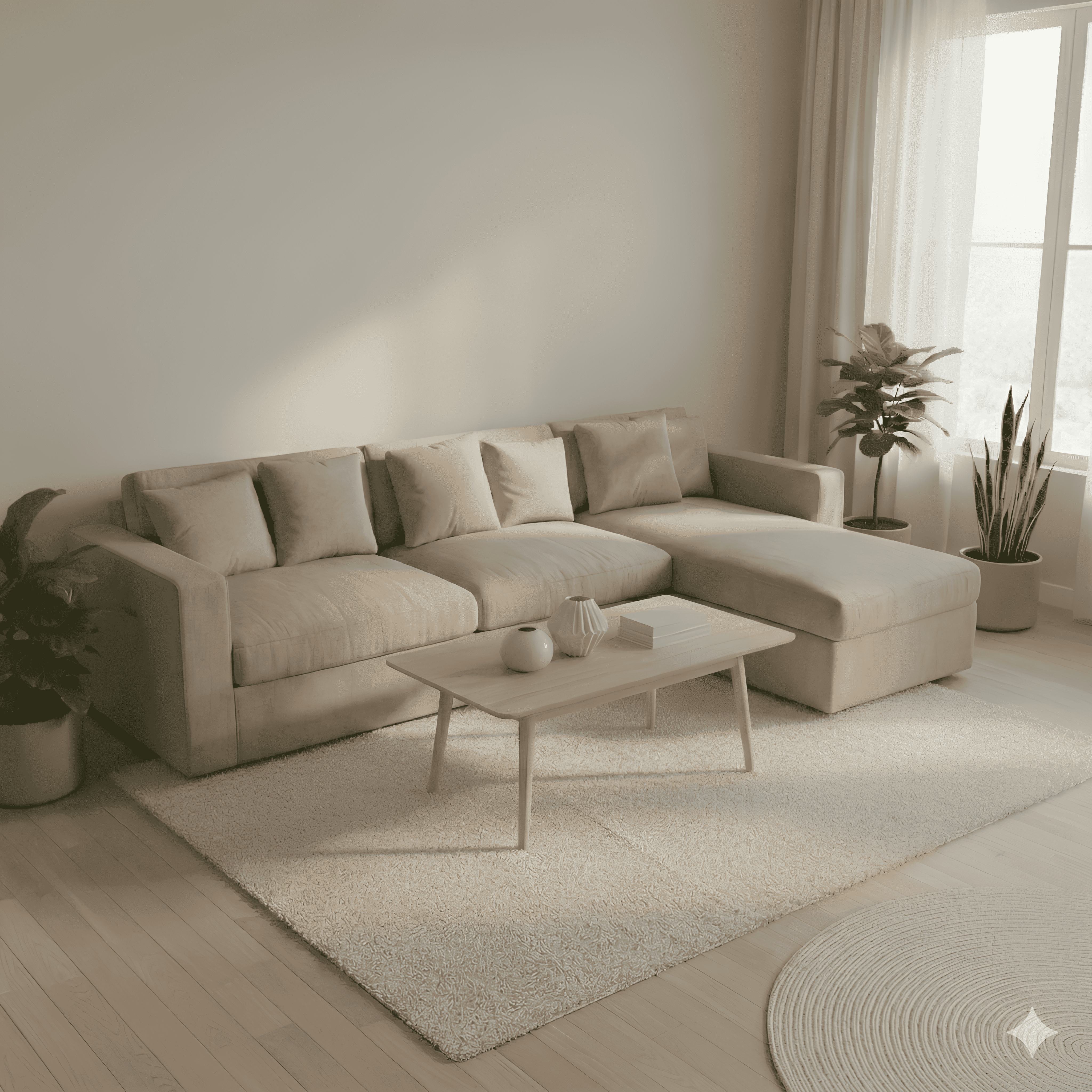 Harvard 3 Seater Right Arm Chaise