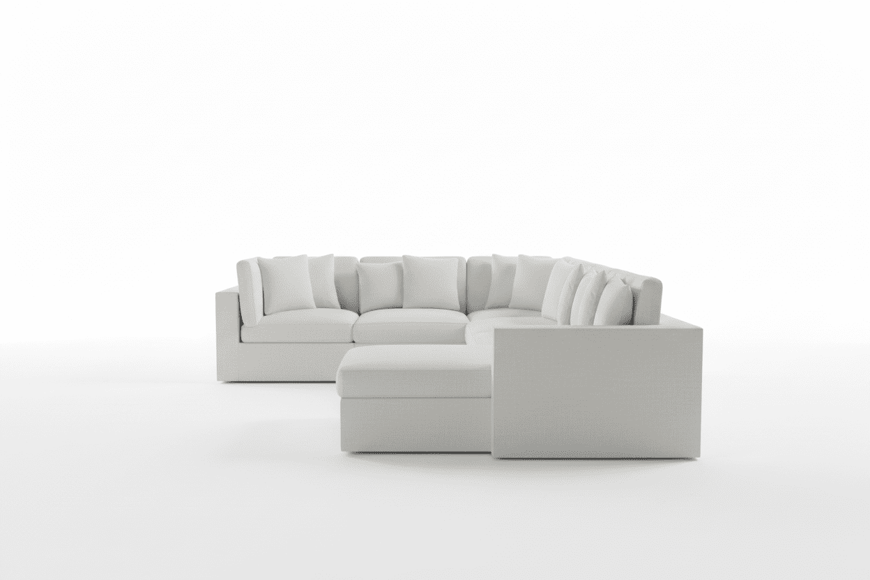 Harvard L Sectional with Left Arm Chaise