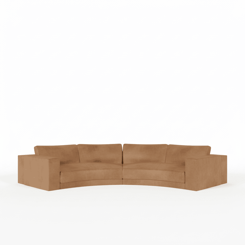 Hills 2 Piece Rounded Sofa