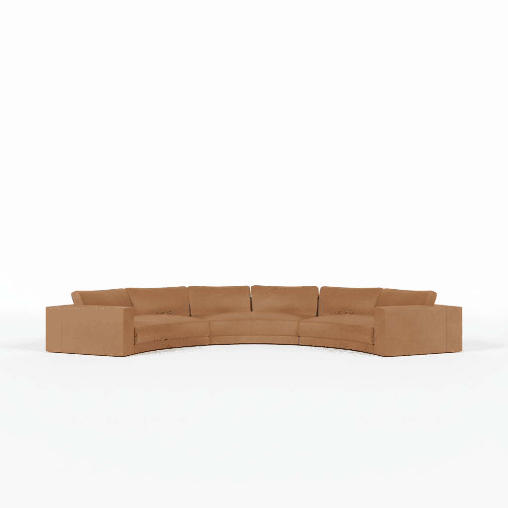Hills 3 Piece Rounded Sofa