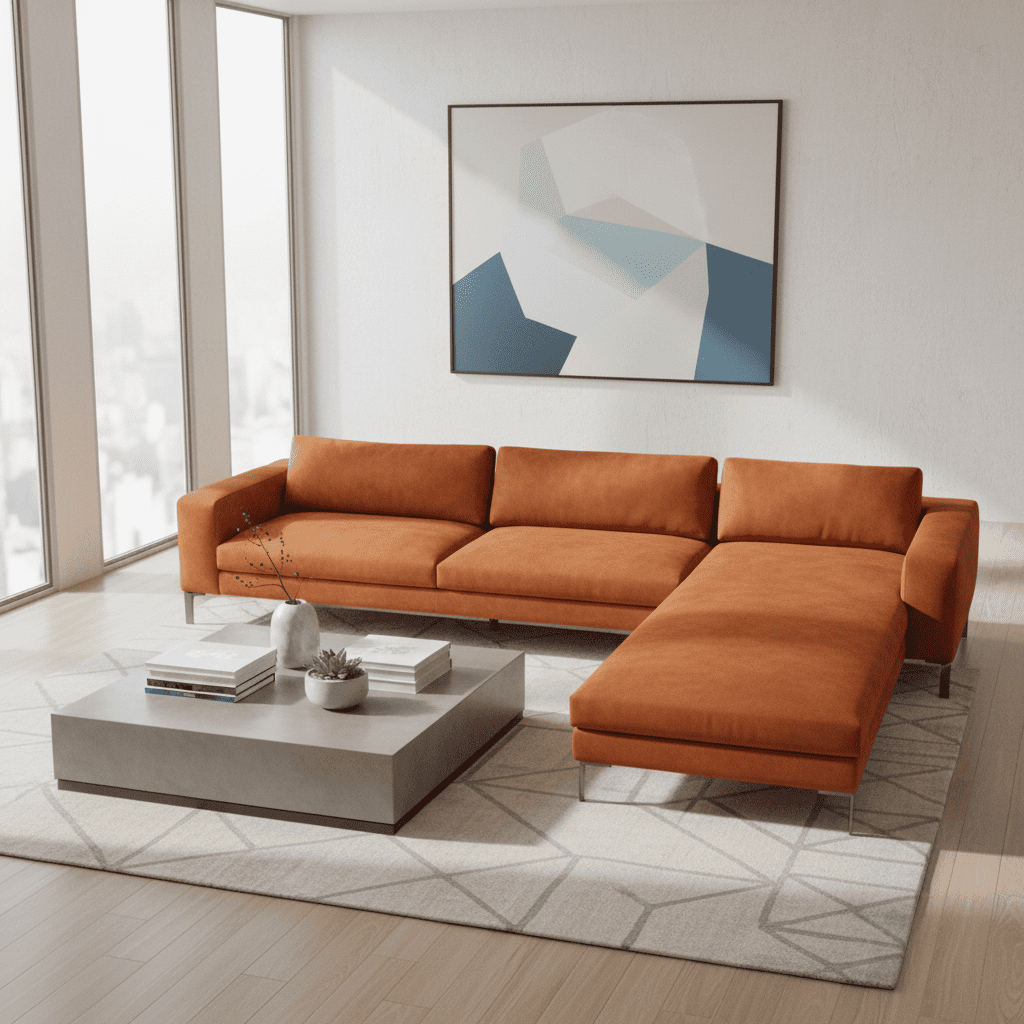 Molvedo 3 Seater Right Arm Chaise