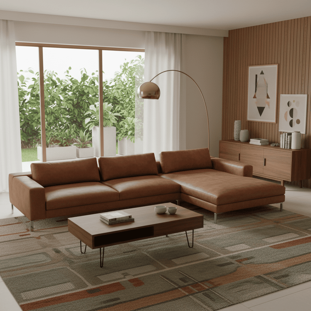 Molvedo 3 Seater Right Arm Chaise Wide