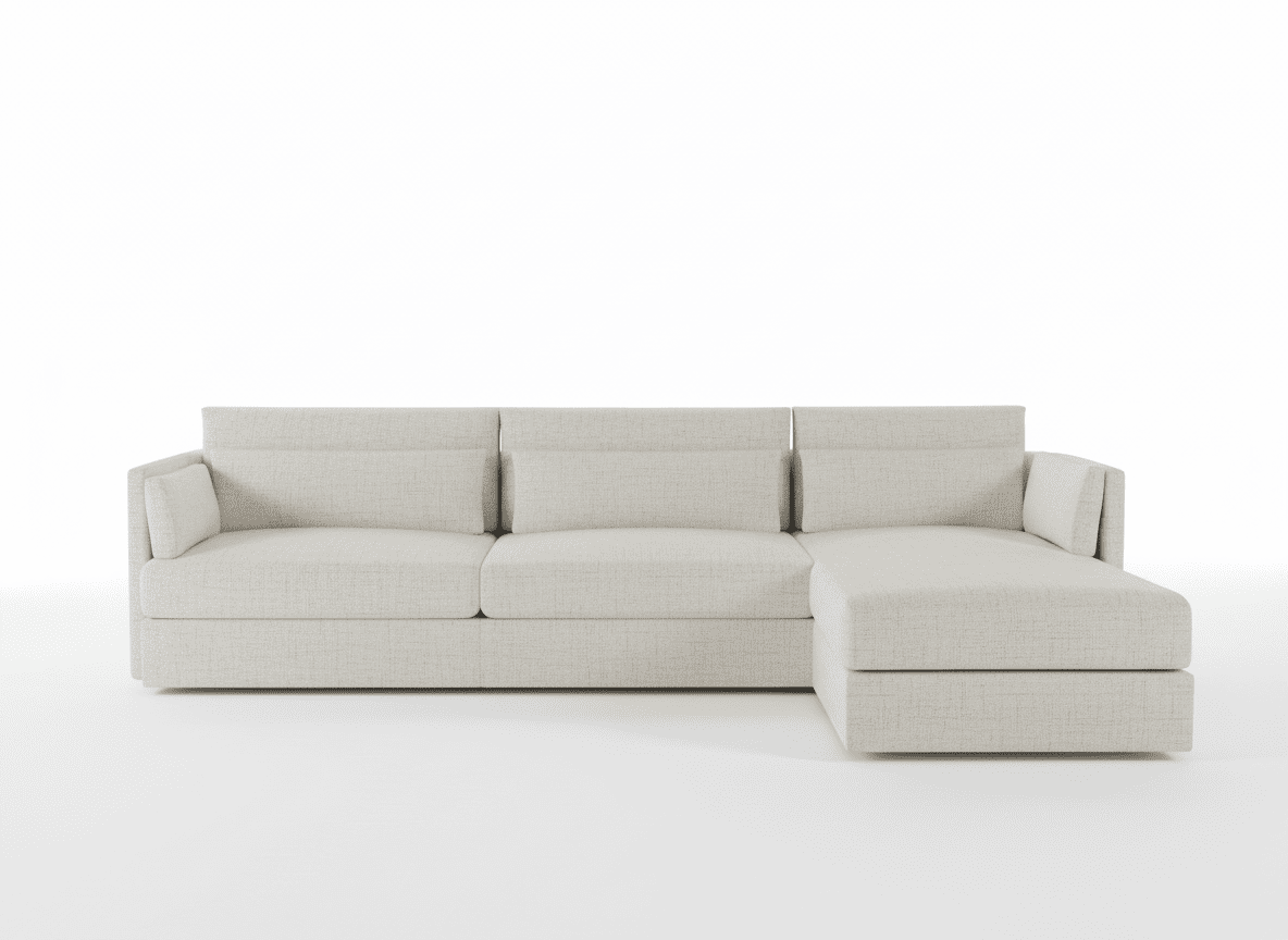 Shan 3 Seater with Right Arm Chaise