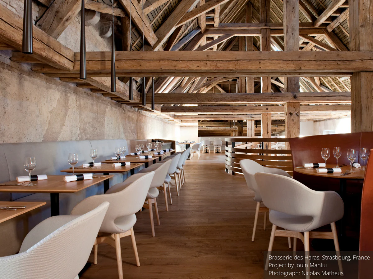 Charme Armchair - Wooden Legs