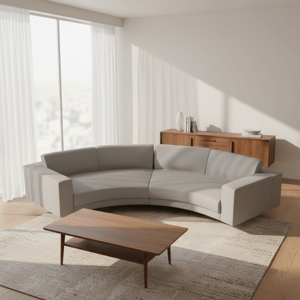 Hills 2 Piece Rounded Sofa