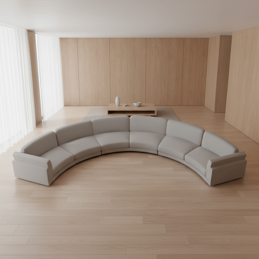 Host 3 Piece Round Sofa