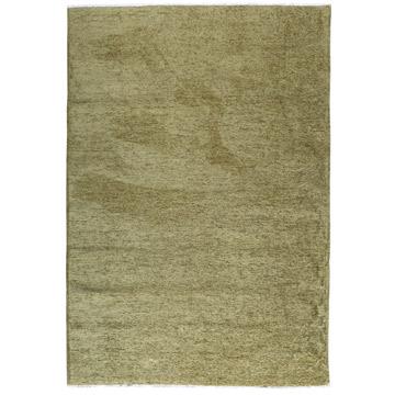Angled view of Moretti Plain Rug in a minimalist bedroom, highlighting its subtle elegance.