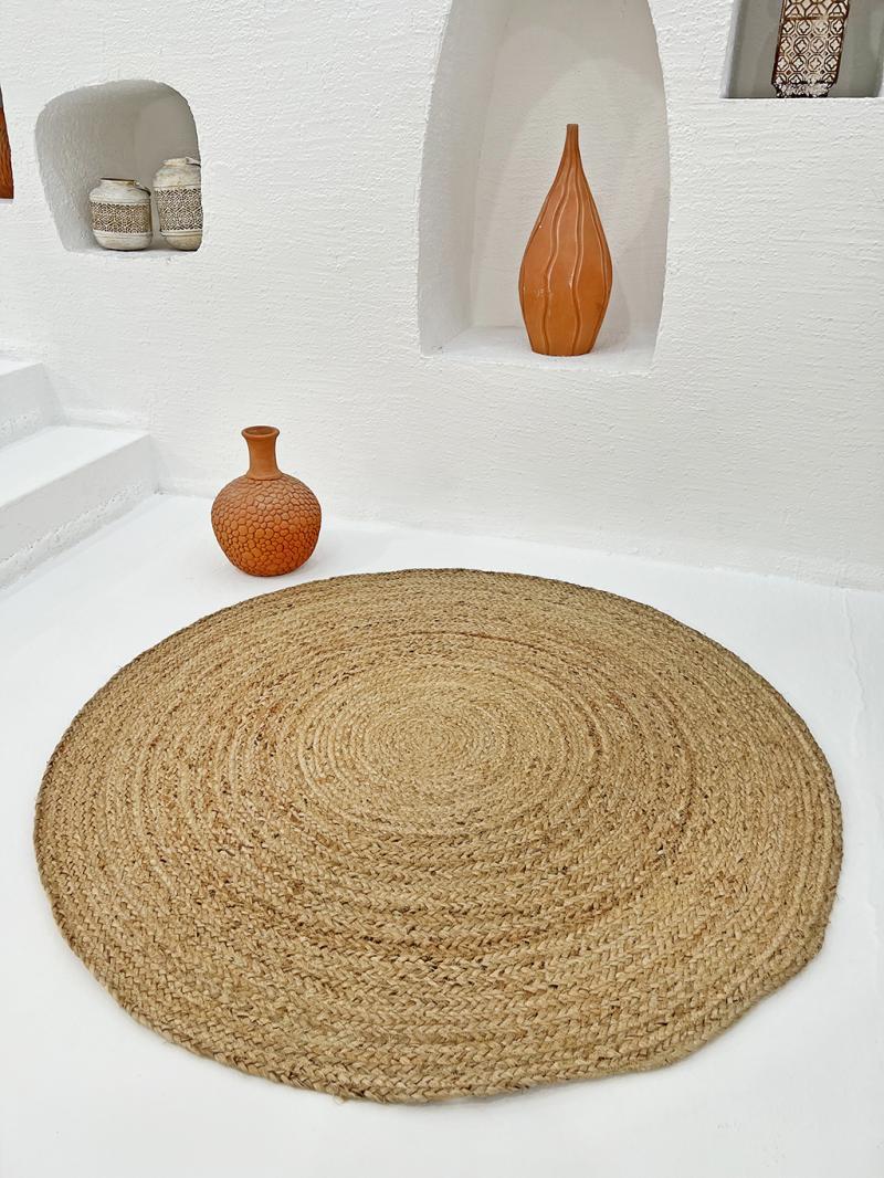 Urban Rug – Natural Round for Contemporary Homes