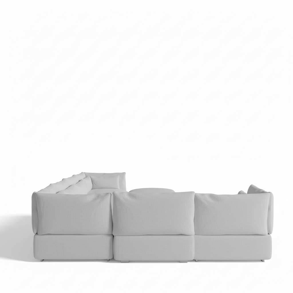 Compos 07 L Sectional with Right Arm Chaise