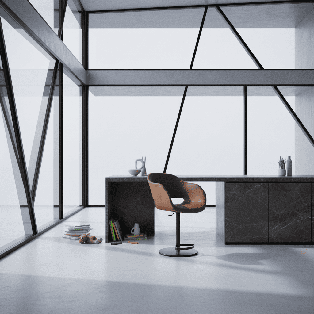 Charme Stool Revolving