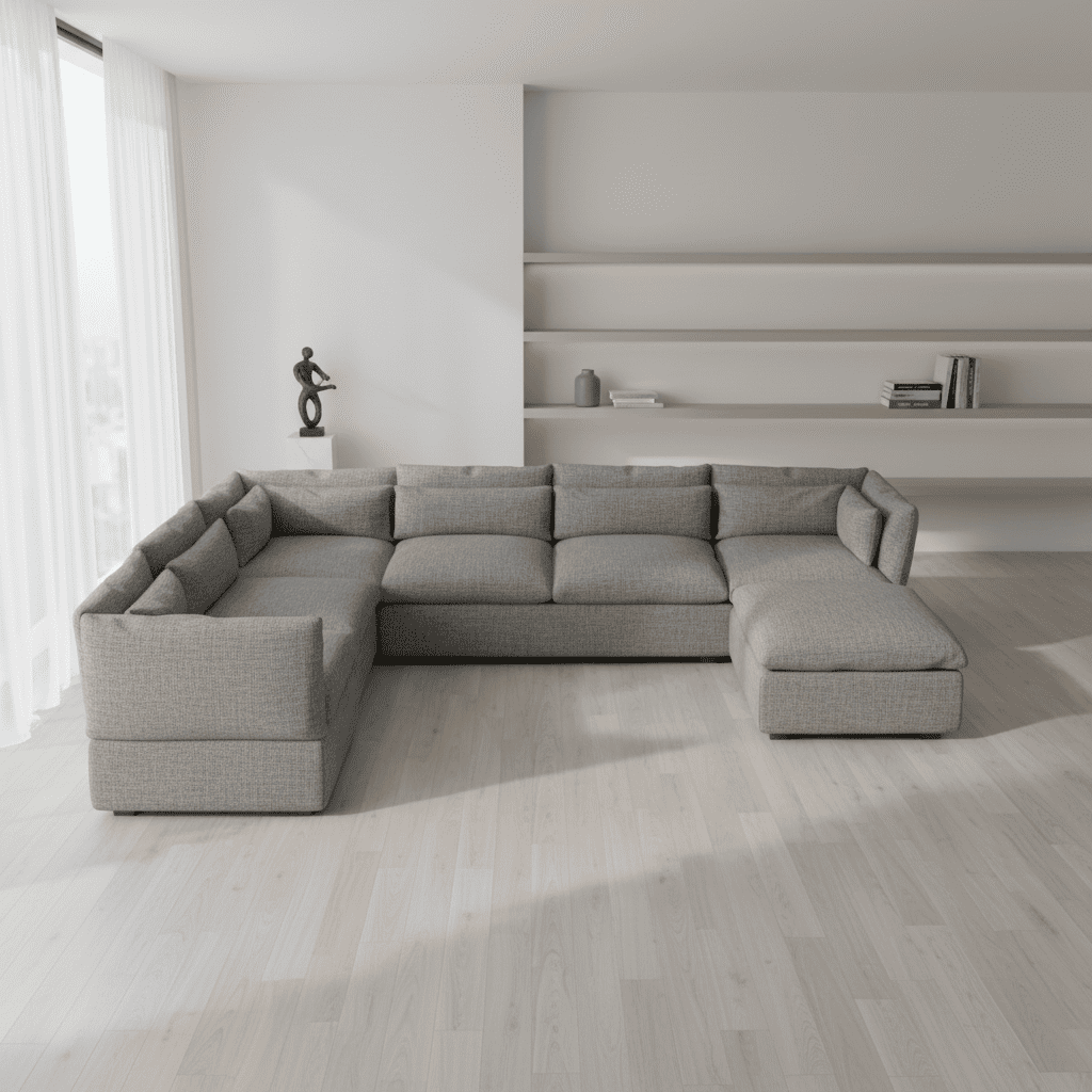 Compos 07 L Sectional with Right Arm Chaise