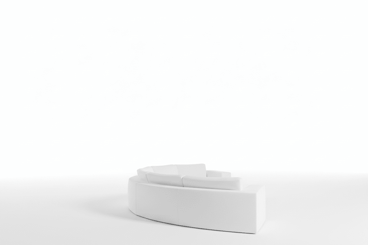 Hills 3 Piece Rounded Sofa
