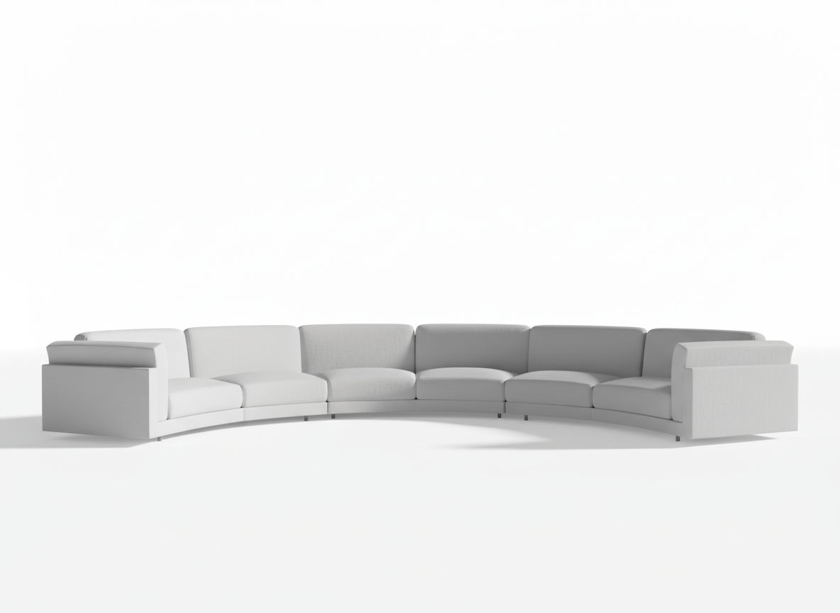 Host 3 Piece Round Sofa