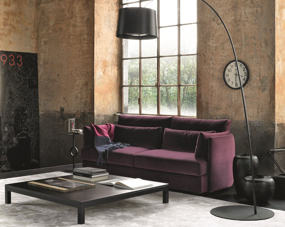 Shan curved three seater