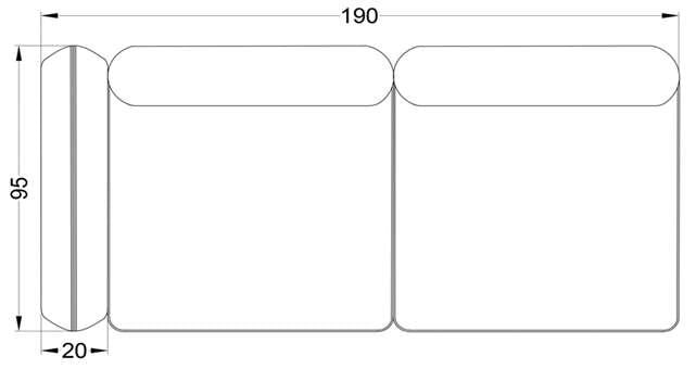 Frame 3 Seater